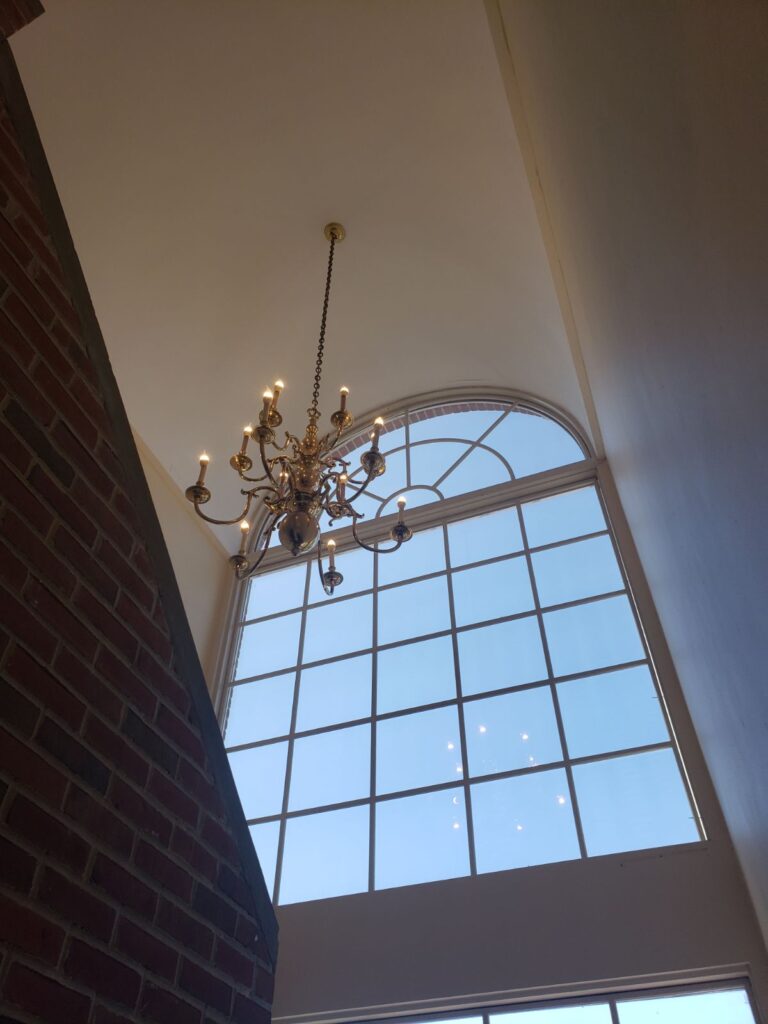 Window with arched top